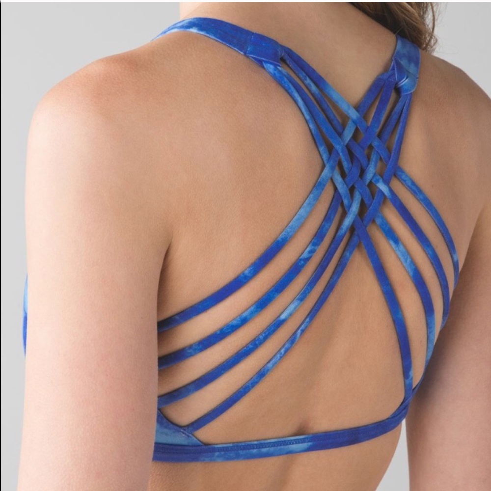 RARE Tie Dye lululemon Free to be Wild bra!